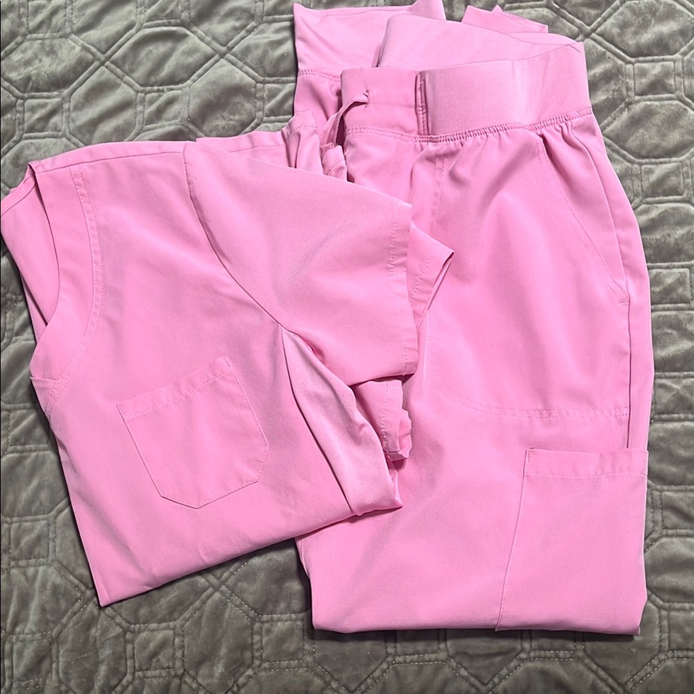 Pink Scrub Set